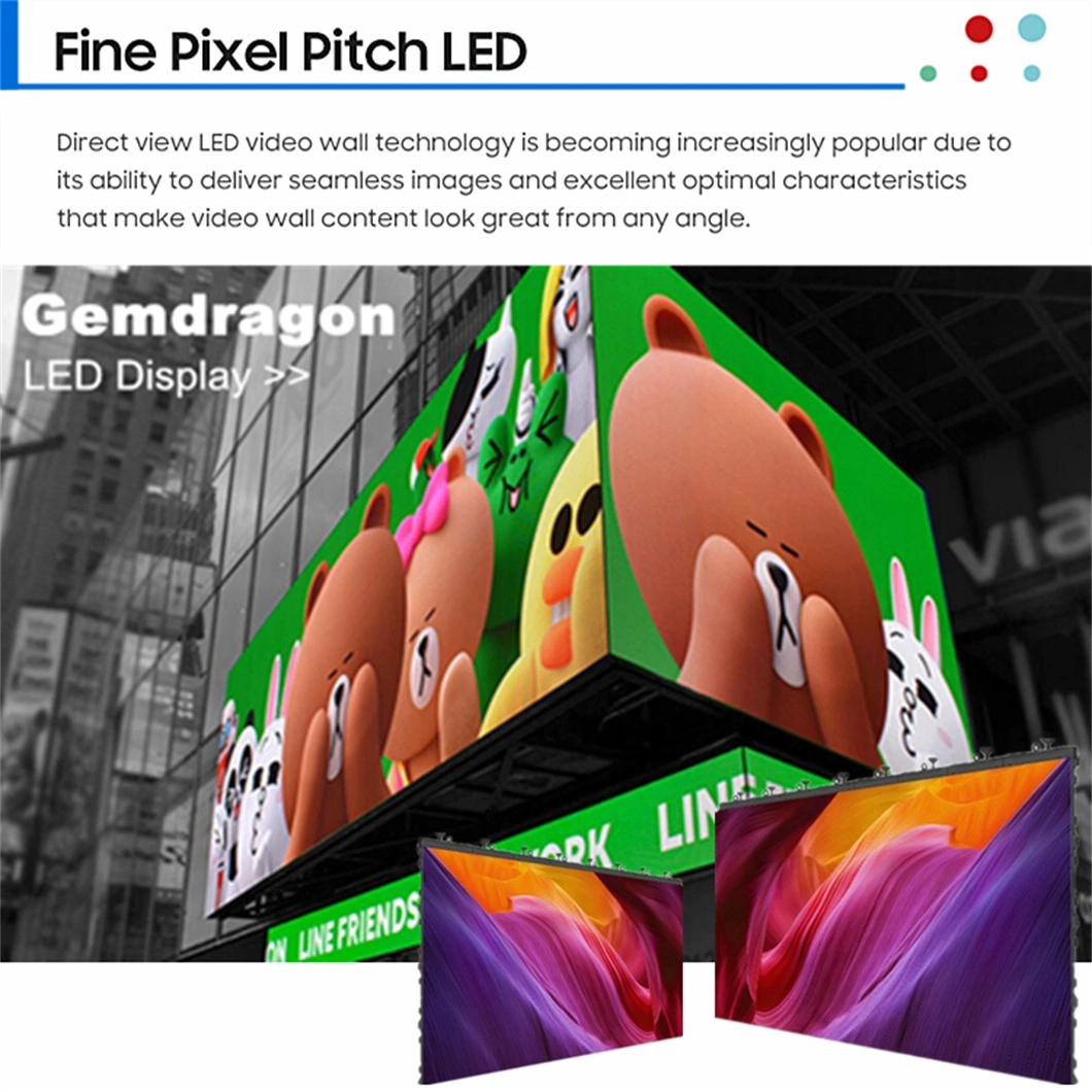 Outdoor Waterproof Modular LED Video Display Panels Tile Hanging Bar 500X500mm Foldable P4.81 LED Screen