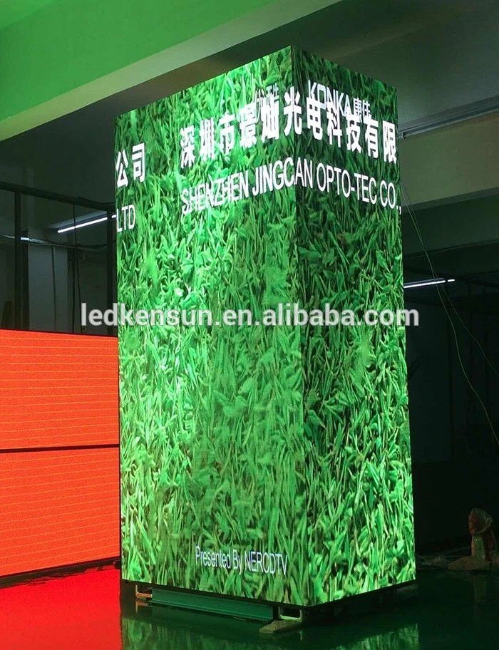 90 Degree P2.5 LED Cube Display LED TV Display Screen