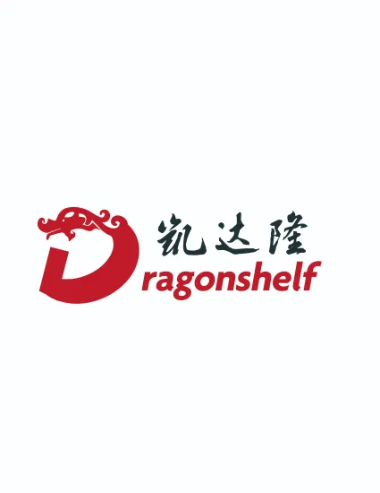 Dragonshelf Estantes Estante de exhibición cosmética con luz LED